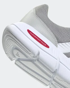 ADIDAS - SCARPA GRIGIA WIDE FIT CLOUDFOAM FLEX LACES DA UOMO - HQ4851