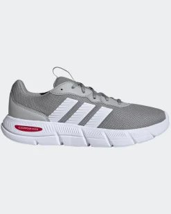 ADIDAS - SCARPA GRIGIA WIDE FIT CLOUDFOAM FLEX LACES DA UOMO - HQ4851
