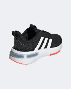ADIDAS - Scarpa nera e bianca in mesh traspirante, numerata 36/40 - RACER TR23 K ID0334