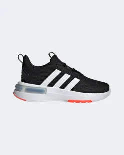 ADIDAS - Scarpa nera e bianca in mesh traspirante, numerata 36/40 - RACER TR23 K ID0334
