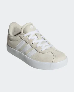 ADIDAS - SCARPA VL COURT 3.0 BEIGE numerata 36/40 -  ID6312