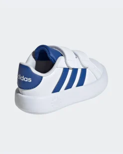 ADIDAS - SNEAKERS KIDS BIANCA E BLU GRAND COURT 2.0 CF TD  DAL 19 AL 27 - JQ7997