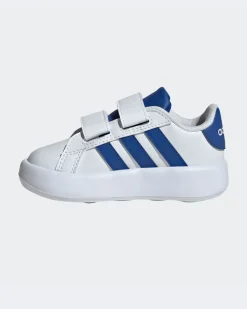 ADIDAS - SNEAKERS KIDS BIANCA E BLU GRAND COURT 2.0 CF TD  DAL 19 AL 27 - JQ7997