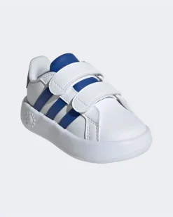 ADIDAS - SNEAKERS KIDS BIANCA E BLU GRAND COURT 2.0 CF TD  DAL 19 AL 27 - JQ7997