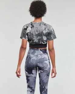 ADIDAS - T-shirt Cropped Allover Print - HP0781