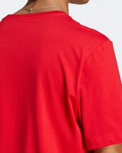 ADIDAS-T-SHIRT ESSENTIALS SINGLE JERSEY EMBROIDERED SMALL LOGO-IC9290