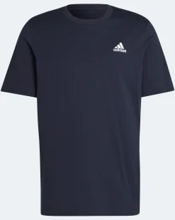 ADIDAS-T-SHIRT ESSENTIALS SINGLE JERSEY EMBROIDERED SMALL LOGO-HY3404