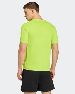 ADIDAS - TSHIRT LIME PER ALLENAMENTO DA UOMO -  KD5472