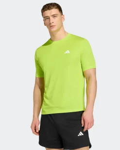 ADIDAS - TSHIRT LIME PER ALLENAMENTO DA UOMO -  KD5472