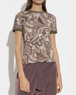 ADIDAS -T-SHIRT MEZZA MANICA 3S TEE SLIM MULTICOLOR DA DONNA, KR667