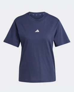 ADIDAS -  T-SHIRT MEZZA SL SJ T  BLU  DA DONNA, JC5947
