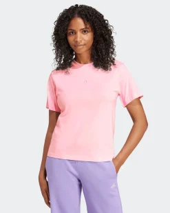 ADIDAS -  T-SHIRT MEZZA SL SJ T  ROSA DA DONNA, JI6073