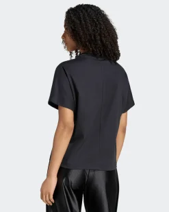 ADIDAS -  T-SHIRT MEZZA SOFT LUX LOOSE NERA   DA DONNA, KS7934
