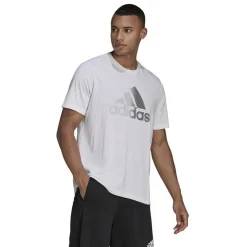 ADIDAS - T-SHIRT MM D2M LOGO TEE WHITE - HF7210
