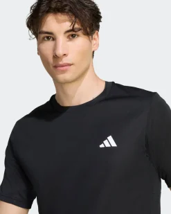 ADIDAS - TSHIRT NERA PER ALLENAMENTO DA UOMO -  KA3569