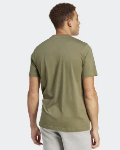ADIDAS  T-SHIRT UOMO VERDE CON LOGO CAMOUFLAGE - IR5830