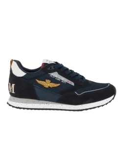 AERONAUTICA MILITARE - SNEAKERS BLU - 288CT3545-08184