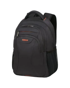 AMERICAN TOURISTER - LINEA BUSINESS AT WORK ZAINO NERO ARANCIO