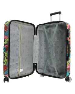 AMERICAN TOURISTER - TROLLEY PETROLIO IN ABS 4 RUOTE CON COMBINAZIONE TSA
