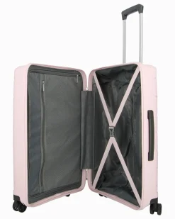 AMERICAN TOURISTER - TROLLEY ROSA 4 RUOTE IN ABS CON COMBINAZIONE TSA