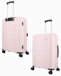 AMERICAN TOURISTER - TROLLEY ROSA 4 RUOTE IN ABS CON COMBINAZIONE TSA