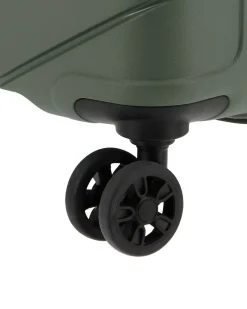 AMERICAN TOURISTER - TROLLEY VERDONE IN ABS 4 RUOTE CON COMBINAZIONE TSA