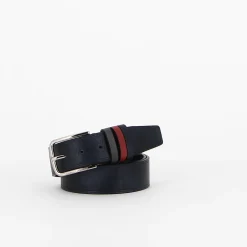 ARMATA DI MARE - Cinta da uomo blu in VERA PELLE