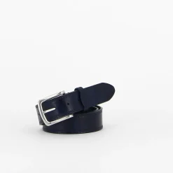 ARMATA DI MARE - Cinta da uomo blu in VERA PELLE