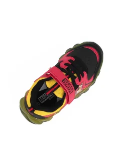 AVENGERS - Sneakers nera e rossa da bambino con luci e strappo