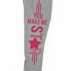 BACHATA - BIMBA LEGGINGS GRIGIO/FUXIA