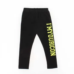 BACHATA - BIMBA LEGGINGS NERO/GIALLO