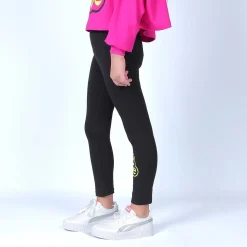 BACHATA - BIMBA LEGGINGS NERO/GIALLO