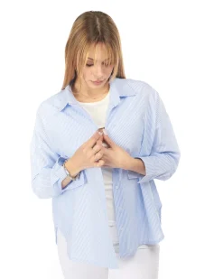 BACHATA - CAMICIA MANICA LUNGA RIGA PICCOLA
