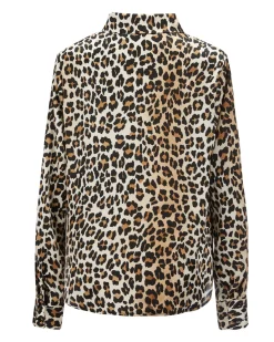 BACHATA - Camicia manica lunga leopardata