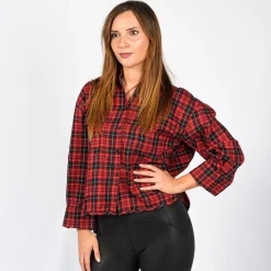 BACHATA - CAMICIA MANICA LUNGA SCACCHI