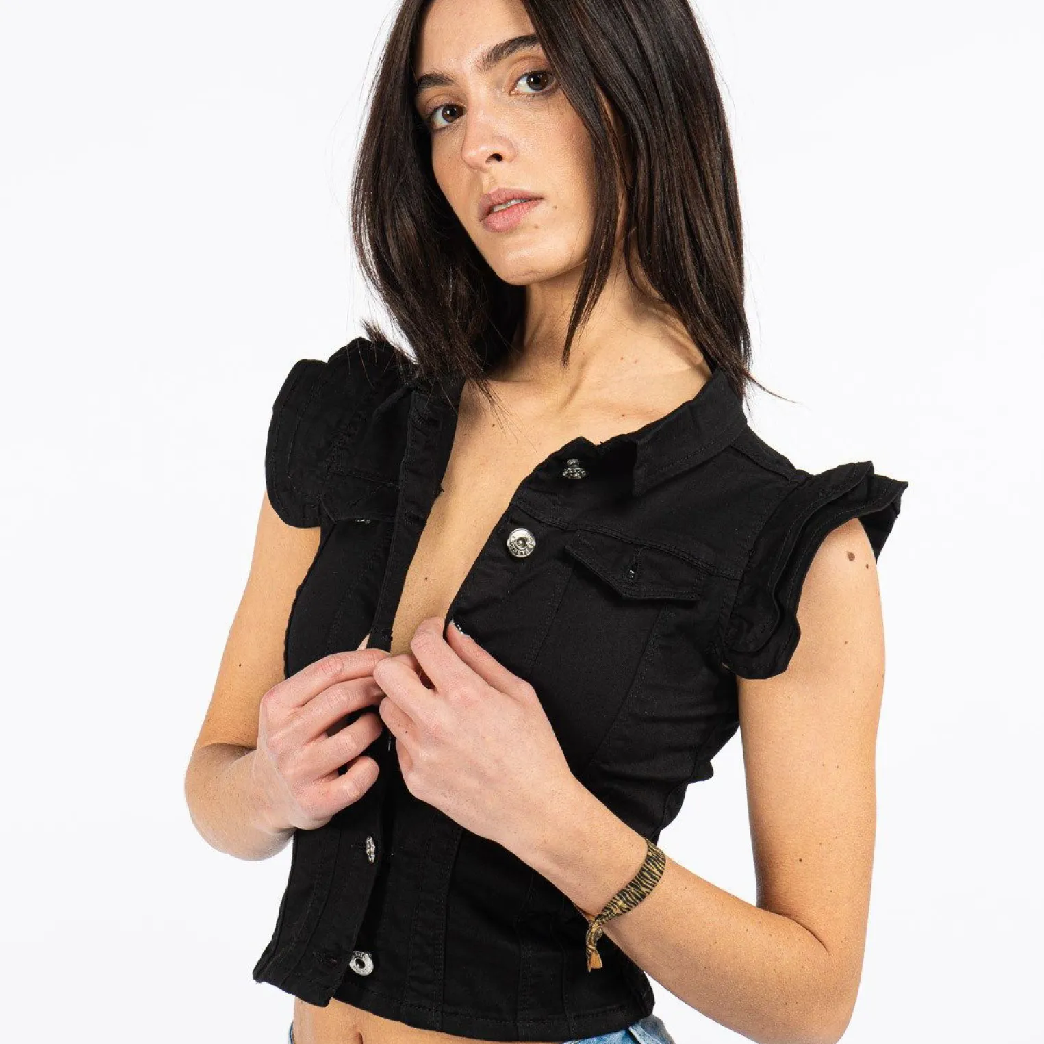BACHATA - CAMICIA SMANICATA