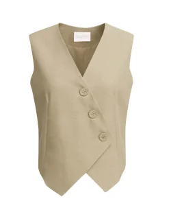 BACHATA - Gilet beige da donna