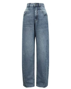 BACHATA - Jeans balloon denim medio