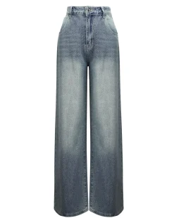 BACHATA - Jeans denim effetto sabbiato