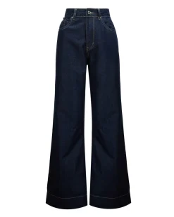 BACHATA - Jeans wide leg blu scuro