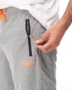 BERMUDA IN FELPA CON ZIP