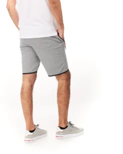 BERMUDA IN FELPA CON ZIP