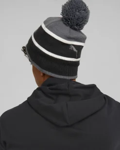 BERRETTO POM BEANIE BLACK
