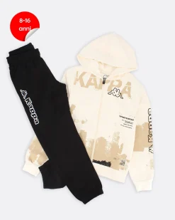 BOY FELPA FULL ZIP CON CAPPUCCIO