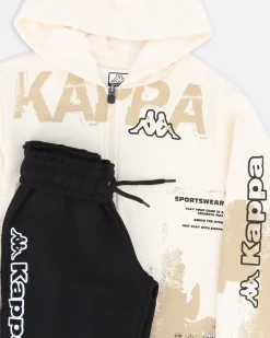 BOY FELPA FULL ZIP CON CAPPUCCIO