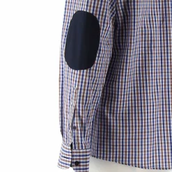 BREZZA DI MARE - CAMICIA MANICA LUNGA QUADRO CON TOPPA