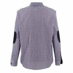 BREZZA DI MARE - CAMICIA MANICA LUNGA QUADRO CON TOPPA