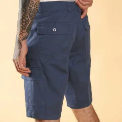 BREZZA DI - UOMO BERMUDA C/TASCONI TWILL 100% COTONE