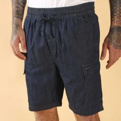 BREZZA DI - UOMO BERMUDA DENIM CON TASCONI