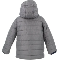 BROKERS - BOY GIUBBINO CON CAPPUCCIO NYLON MELANGE